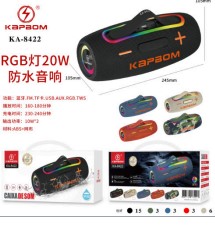  - Caixa de Som grande     Cod. Caixa de som RGB light 20w prova d'agua KA-8422